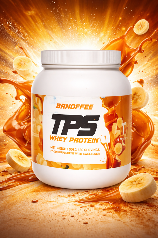 TPS Banoffee Whey Protein – (21g Protein Per Serving) 30 Servings